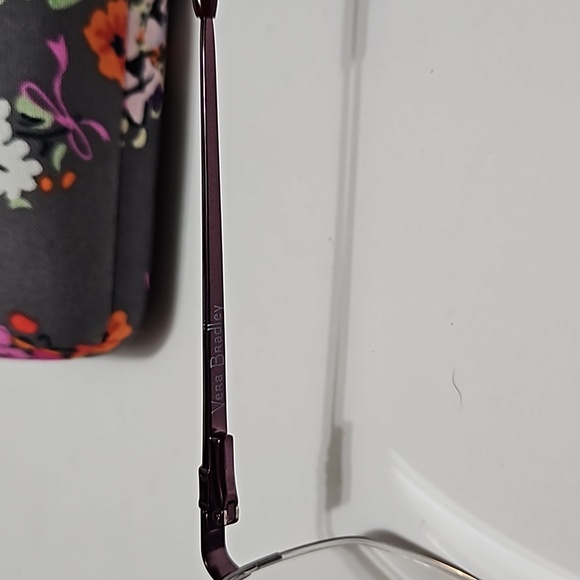 Vera Bradley Rose Vines Floral Frames Only With Matching Case 52 18 135 #E-19 - Picture 5 of 14